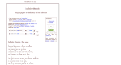 Desktop Screenshot of infinite-hands.draketo.de