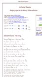 Mobile Screenshot of infinite-hands.draketo.de